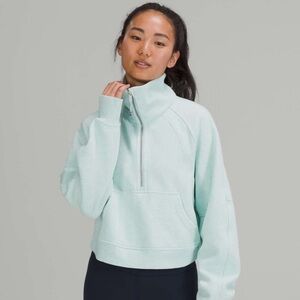 lululemon athletica Mint Green Cozy Pullover